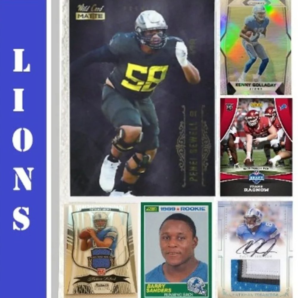 Detroit Lions Cards